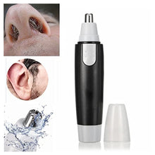 Battery-operated ear and nose trimmer