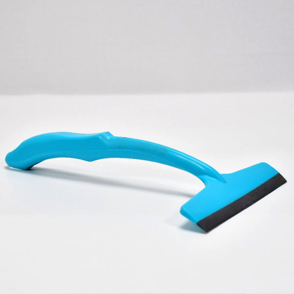 Long handle glass wiper for easy floor cleaning