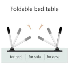 Portable foldable desk with Ludo design