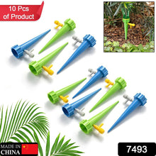 Plant Watering Spikes self Watering Spikes Water dripper for Plants, Adjustable Plant Watering Devices with Slow Release Control Valve Switch